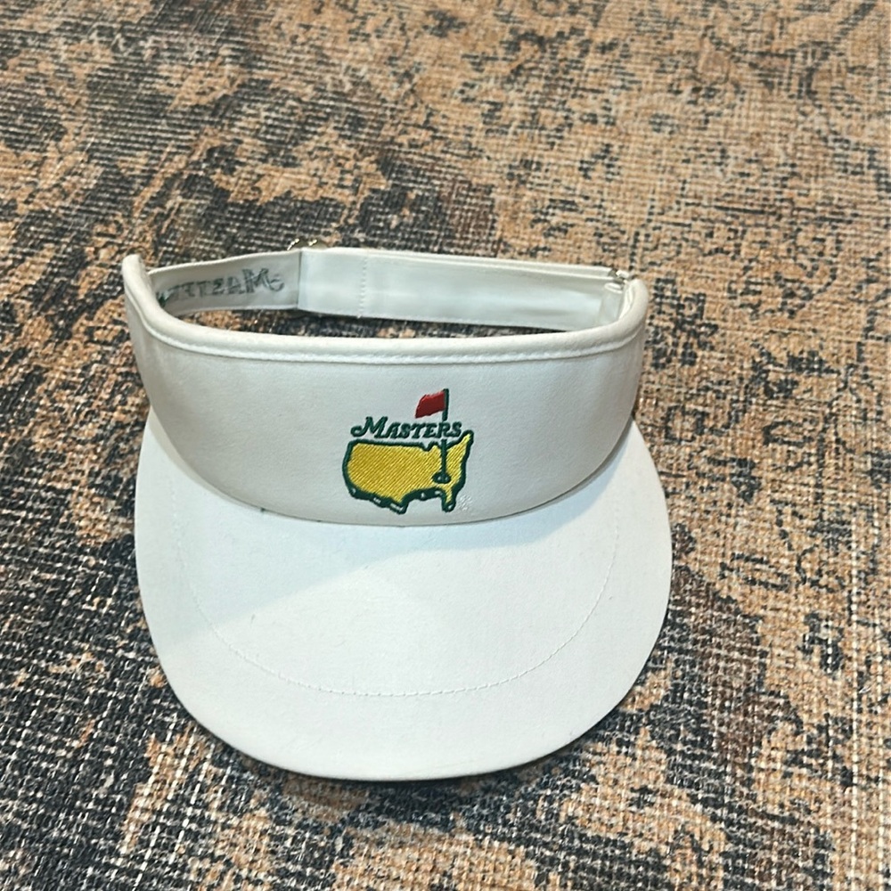 Masters Golf Tournament White Visor